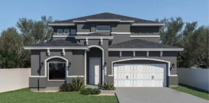 Zia Homes. The dahlia is 3278 square feet, 2 level, 6 bedrooms, and 4.5 bathrooms, with 2 garages.