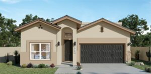 Zia Homes. The orchid is 2250 square feet, 1 level, 5 bedrooms, and 3 bathrooms, with 2 garages.