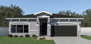 Zia Homes. The marvello is 2348 square feet, 1 level, 5 bedrooms, and 3.5 bathrooms, with 2 garages.
