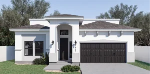 Zia Homes. The paprika is 1975 square feet, 1 level, 5 bedrooms, and 3 bathrooms, with 2 garages.
